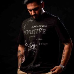 black american cotton t-shirt for men