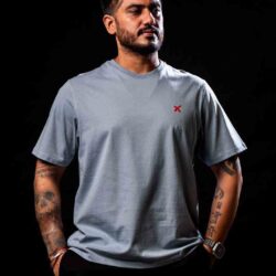 oxford blue american cotton t-shirt for men